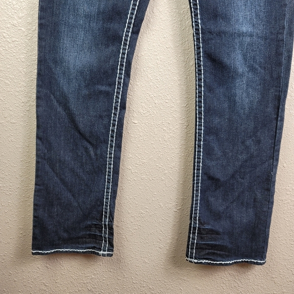 New la idol white boot cut jeans blue - Picture 2 of 10